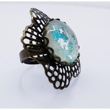 Load image into Gallery viewer, Black Cap Ring