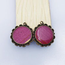 Load image into Gallery viewer, Pennsylvania Blackberry Earrings
